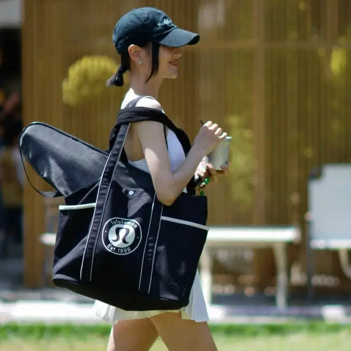 [BUNJANG] Lululemon Daily Multi-Pocket Tote Canvas Bag / 룰루레몬 데일리 멀티포캣 토트 캔버스백 (택있는 새상품)