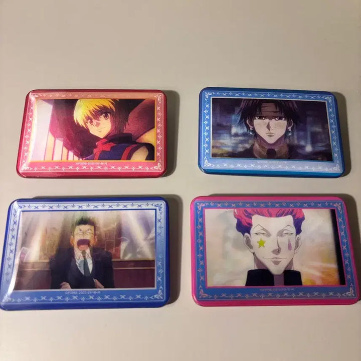 [BUNJANG] Hunter x Hunter 4-Piece Can Badge Set / 헌터헌터 4종 캔뱃지