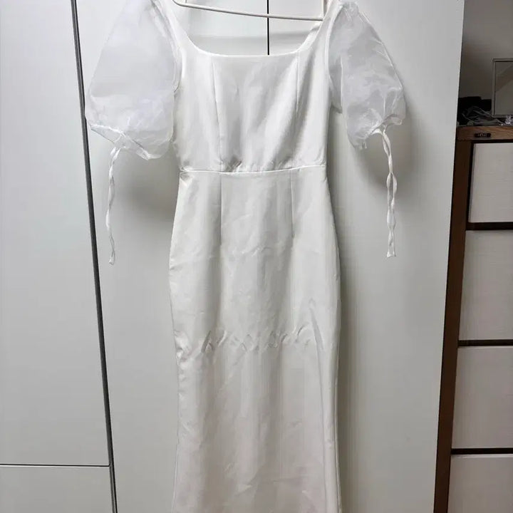 [BUNJANG] Silk Wedding Dress / 2부 실크 셀프웨딩드레스, 브라이덜샤워, 야외웨딩스냅