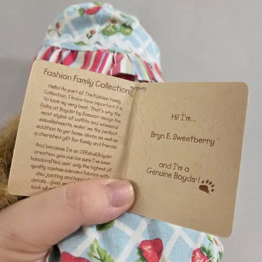 [BUNJANG] Boysbear Strawberry Maknae Doll / 보이즈베어 딸기막내