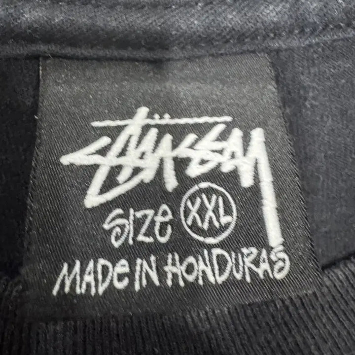 [BUNJANG] Stussy Tribe Stack T-Shirt Black / 스투시 트라이브 스택 반팔 티셔츠 블랙