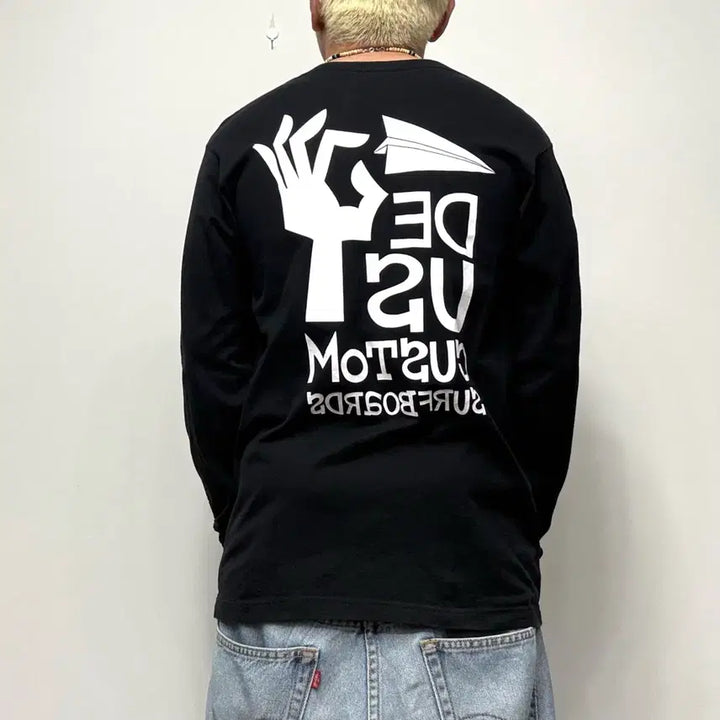 [BUNJANG] DEUS Ex Machina Surfboard Long Sleeve Shirt / DEUS 데우스 엑스 마키나 커스텀 서프보드 롱슬리브