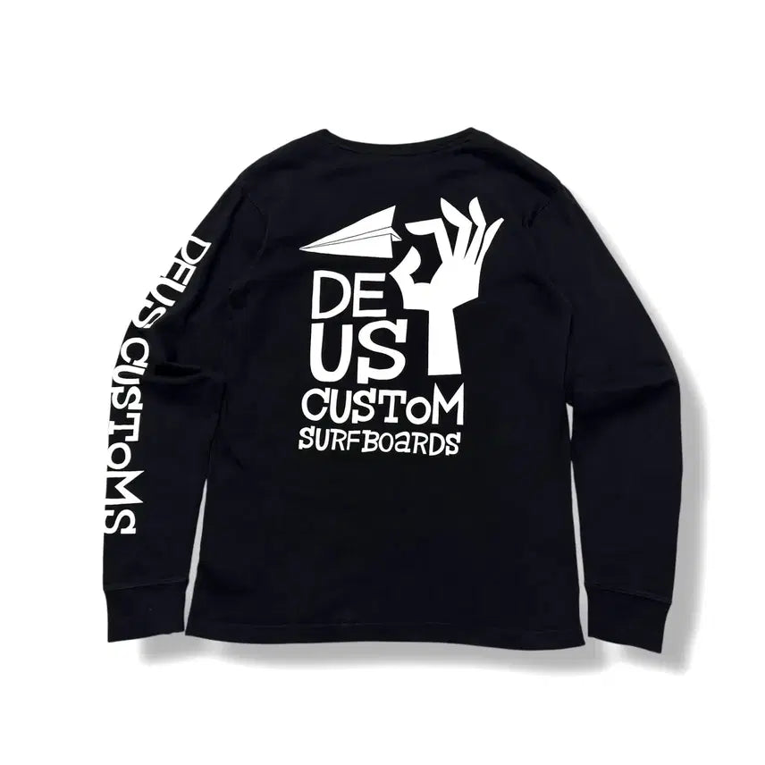 [BUNJANG] DEUS Ex Machina Surfboard Long Sleeve Shirt / DEUS 데우스 엑스 마키나 커스텀 서프보드 롱슬리브