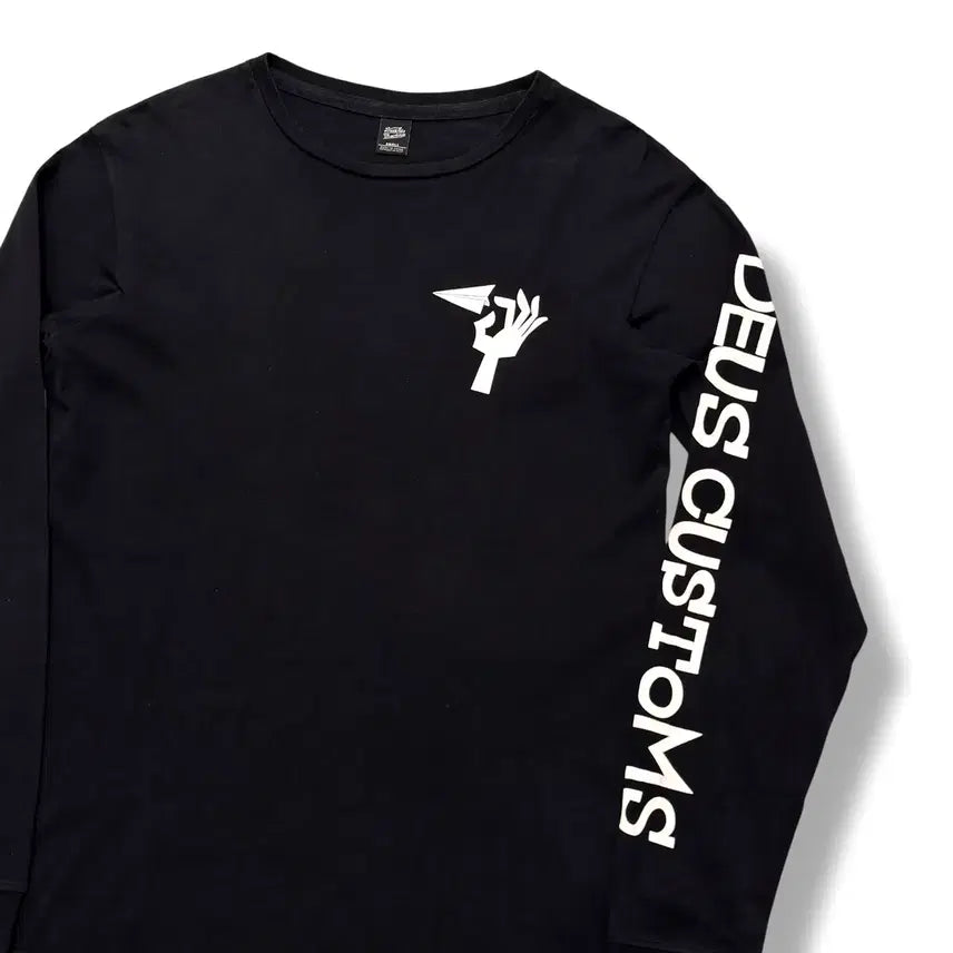 [BUNJANG] DEUS Ex Machina Surfboard Long Sleeve Shirt / DEUS 데우스 엑스 마키나 커스텀 서프보드 롱슬리브