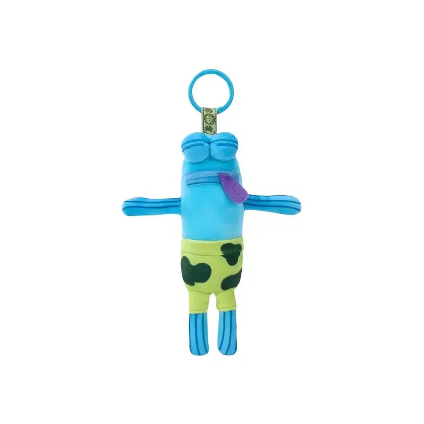 [BUNJANG] Pop Mart SpongeBob Bikini Bottom Blind Box Series Plush Keychain / [팝마트] 비키니 시티(납작한 물고기)