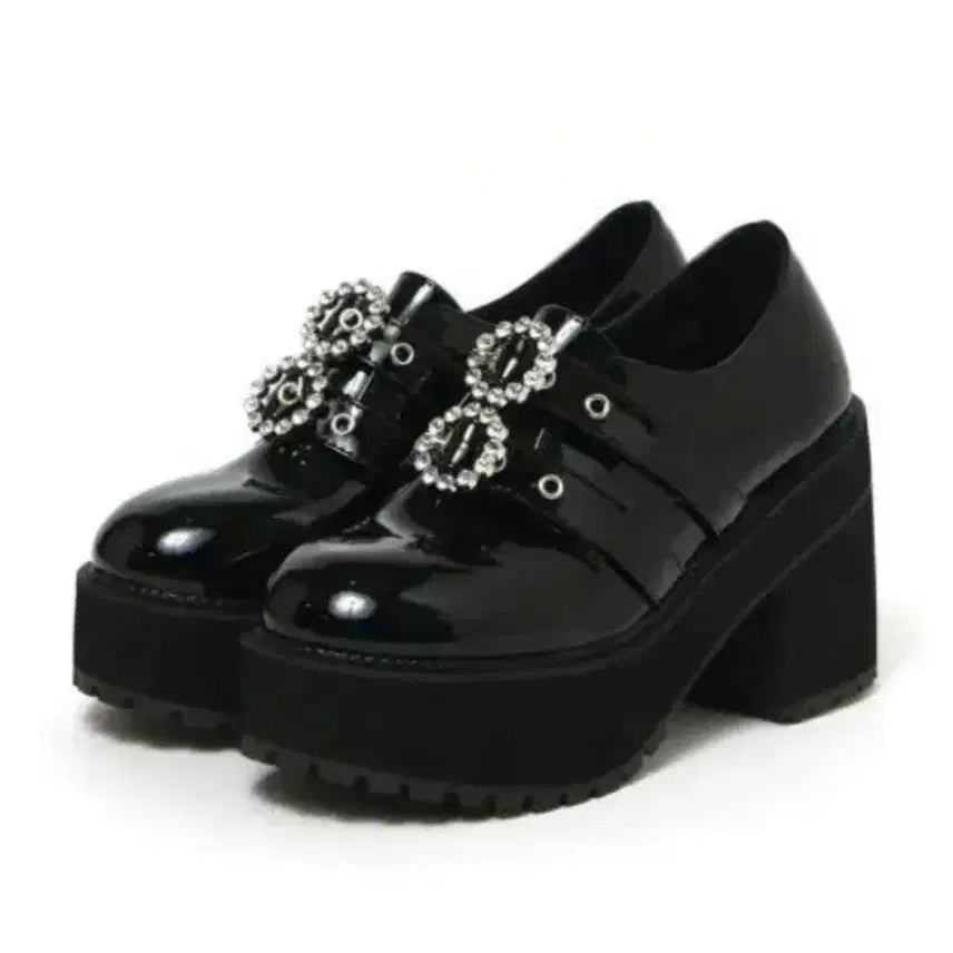 [BUNJANG] Noemi W-Ring Platform Shoes / 노에미 W링 L 통굽 대여 지뢰계 양산형 양지뢰 졸사