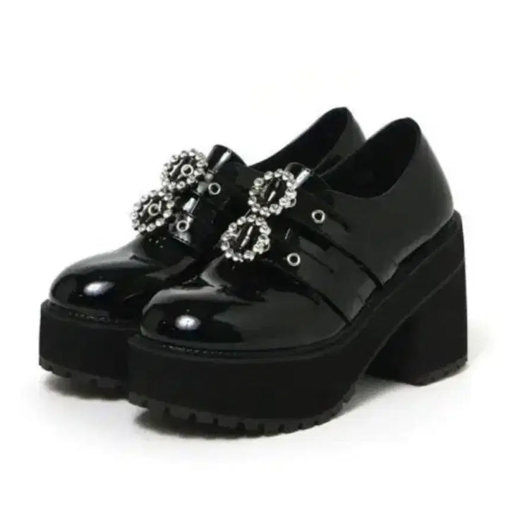 [BUNJANG] Noemi W-Ring Platform Shoes / 노에미 W링 L 통굽 대여 지뢰계 양산형 양지뢰 졸사