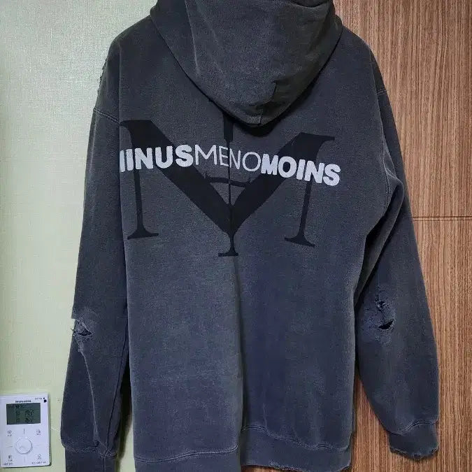 [BUNJANG] Minus Nine Inch Nails Homage Hoodie / minus 마이너스 나인인치네일스 오마주