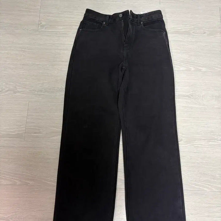 [BUNJANG] Musinsa Standard Brushed Lining Wide Denim Black Size 29 / 무신사 스탠다드 속기모 와이드데님 블랙 29