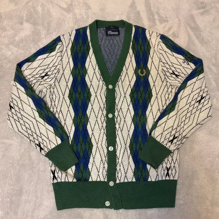 [BUNJANG] Fred Perry Thames Cardigan / 프레드페리 템즈 가디건