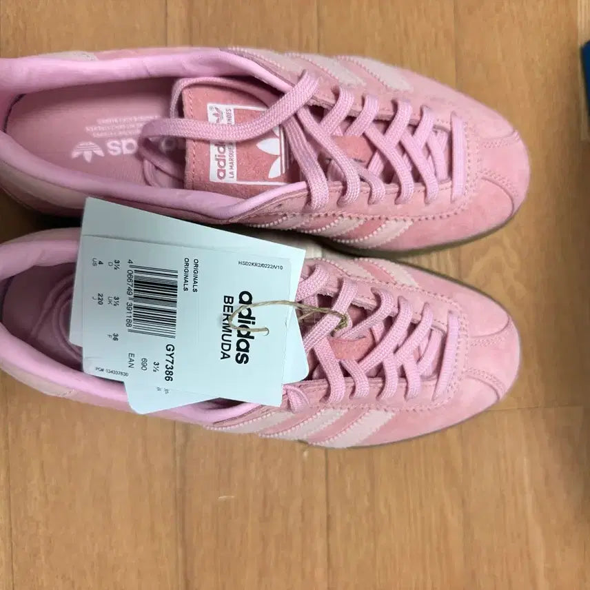 [BUNJANG] Adidas Bermuda Pink Sneakers / 아디다스 버뮤다 핑크 GY7386 새상품