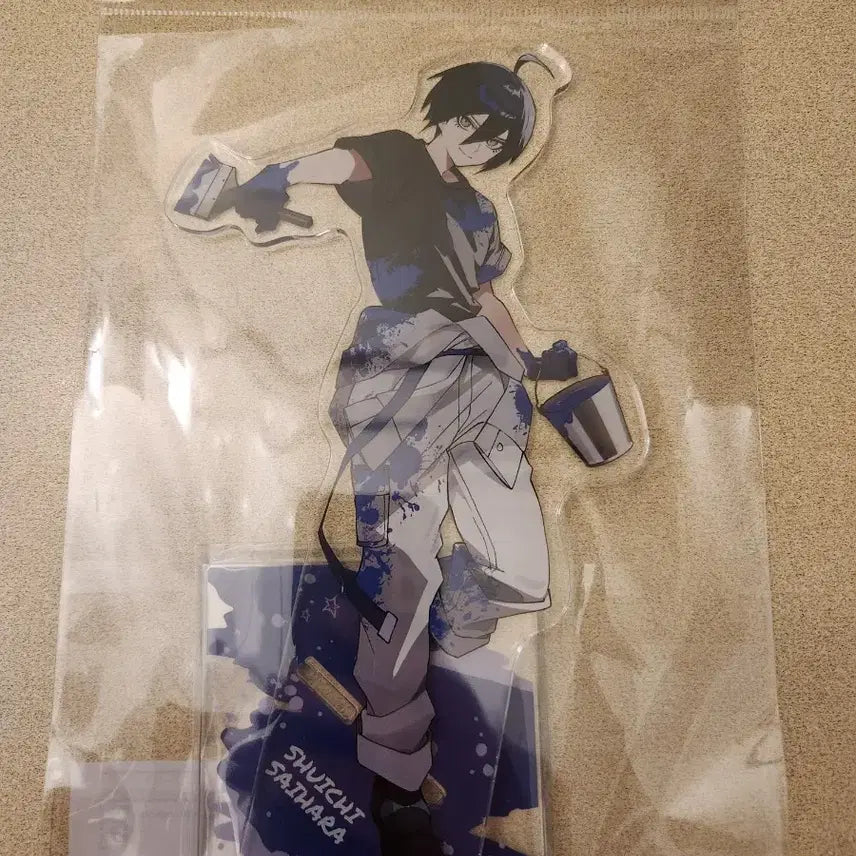 [BUNJANG] Danganronpa Saihara Shuichi Paint Series Acrylic Stand / 단간론파 페인트 시리즈 특대 아크릴스탠드 사이하라 슈이치
