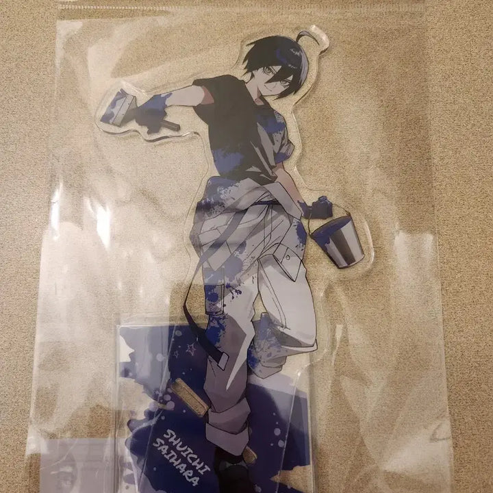 [BUNJANG] Danganronpa Saihara Shuichi Paint Series Acrylic Stand / 단간론파 페인트 시리즈 특대 아크릴스탠드 사이하라 슈이치