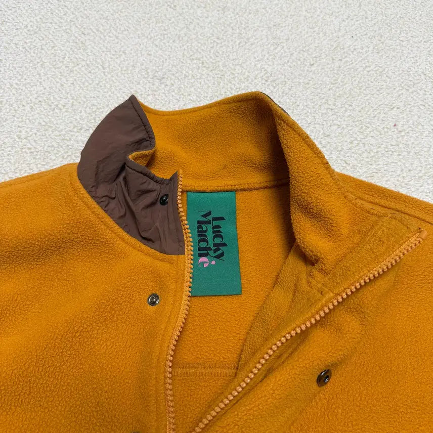[BUNJANG] Lucky Marche Fleece Pullover / 럭키마르쉐 플리스 풀오버