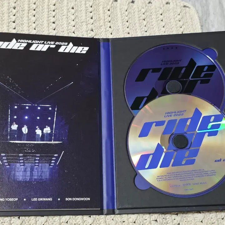 [BUNJANG] Highlight Ride or Die Live Album / 하이라이트 라이브 앨범