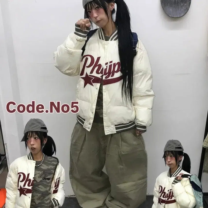 [BUNJANG] Swinging Seoul Daegu Wide Balloon Fit Pants / 스윙잉서울대구 와이드 벌룬핏 팬츠