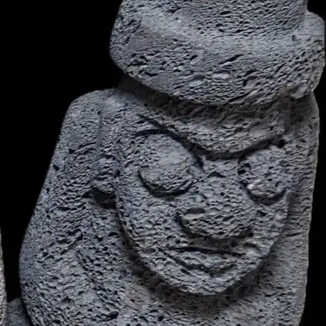 [BUNJANG] Jeju Island Basalt Dolhareubang Set (4 Pieces) / 현무암 돌하르방 4개 세트