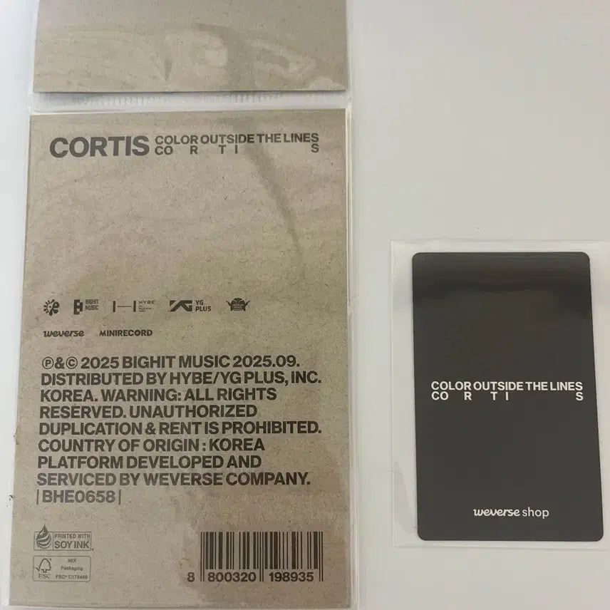 [BUNJANG] CORTIS Weverse Album Photocard Included / 코르티스 위버스앨범 양도 *포카O*