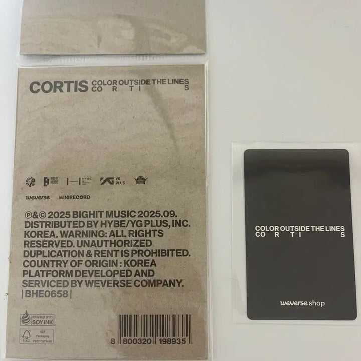 [BUNJANG] CORTIS Weverse Album Photocard Included / 코르티스 위버스앨범 양도 *포카O*