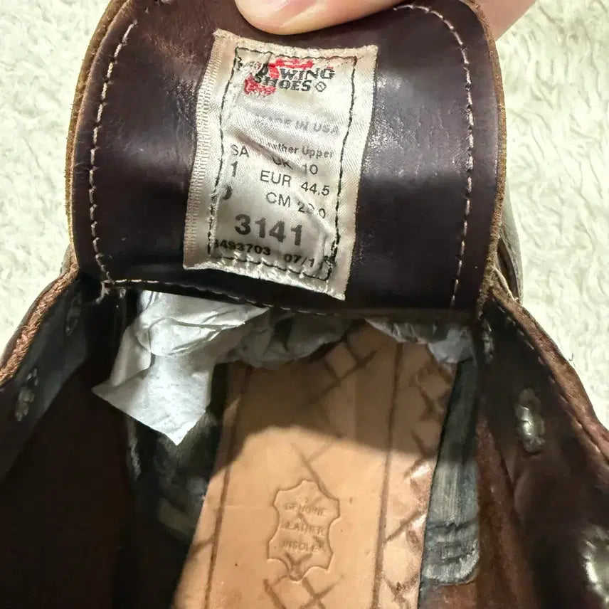 [SOLD OUT] 레드윙 3141 처카부츠 290(11D)