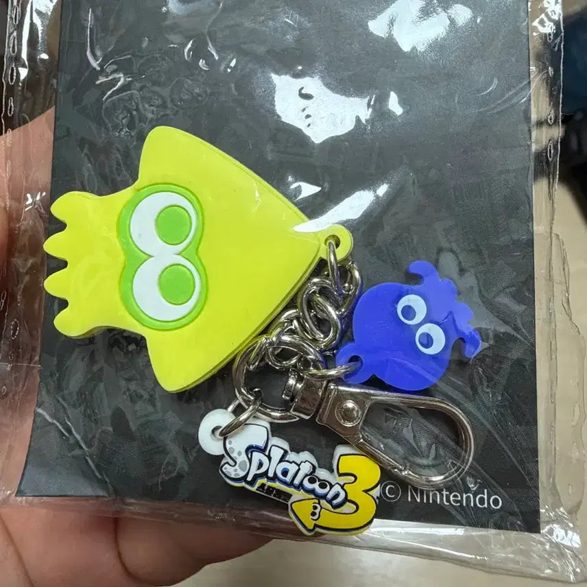 [BUNJANG] Splatoon 3 Pre-order Exclusive Keychain / 스플래툰3 예약특전 키링 팝니다.