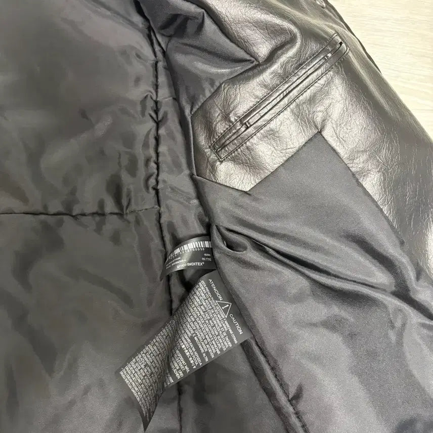 [BUNJANG] ZARA Faux Leather Oversized Jacket / 자라 페이크레더 오버핏 자켓 M