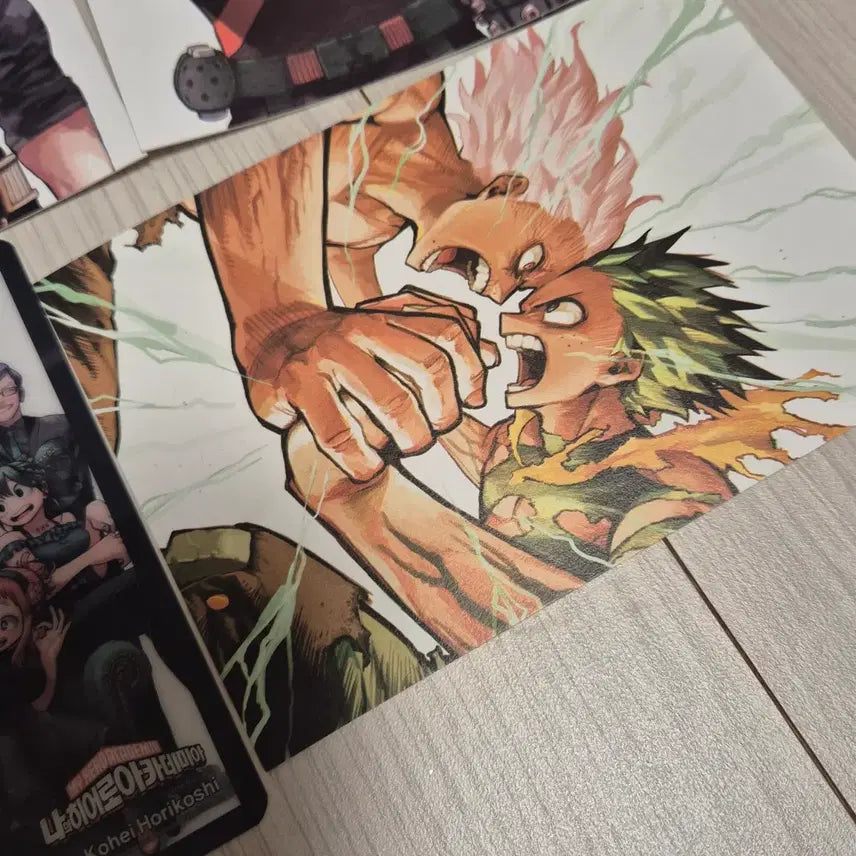 [BUNJANG] My Hero Academia Volume 41 &amp; 42 Bundle Set / 히로아카 41권, 42권 특전, 카드, 마그넷, 아크릴 일괄