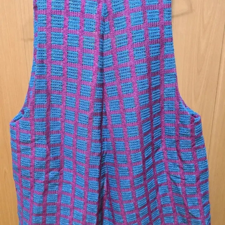 [BUNJANG] Ethos Layered Mini Dress Check / 에토스 레이어드 미니 드레스 체크