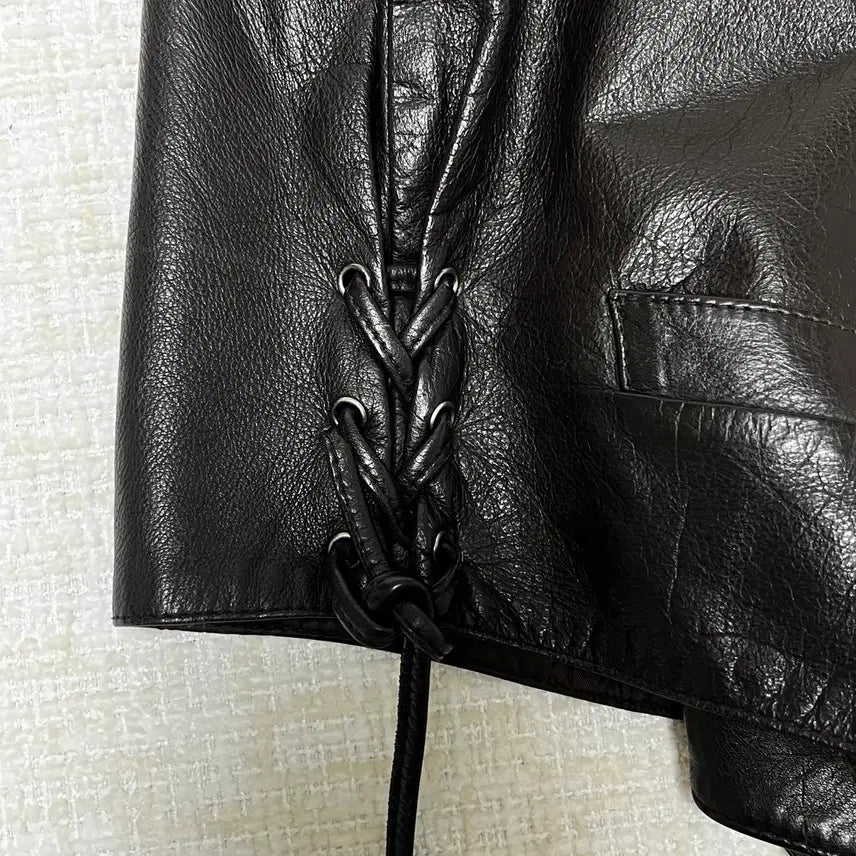 [BUNJANG] Hard Rock Cafe Leather Vest / Hard Rock Cafe 가죽 조끼 하드락카페