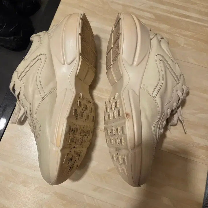 [BUNJANG] Gucci Ivory Leather Sneakers / 구찌 아이보리 레더 스니커즈