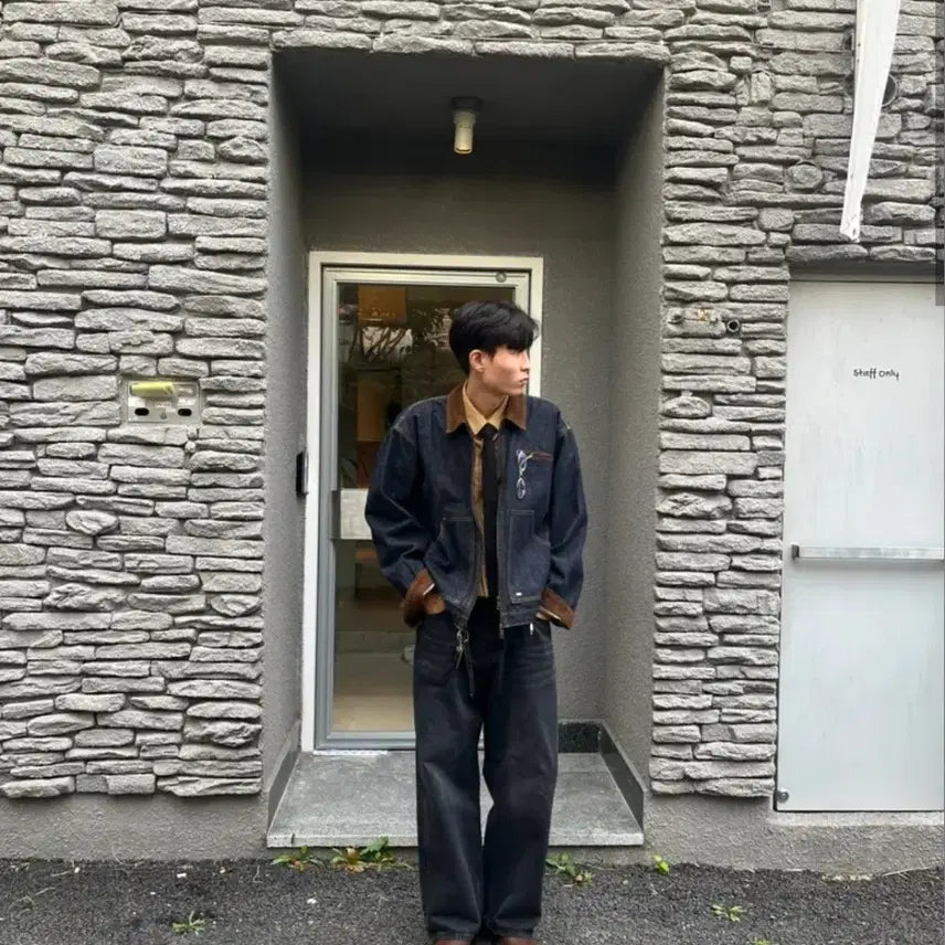 [SOLD OUT] 누빈다 워크 셔츠 자켓 카멜 L