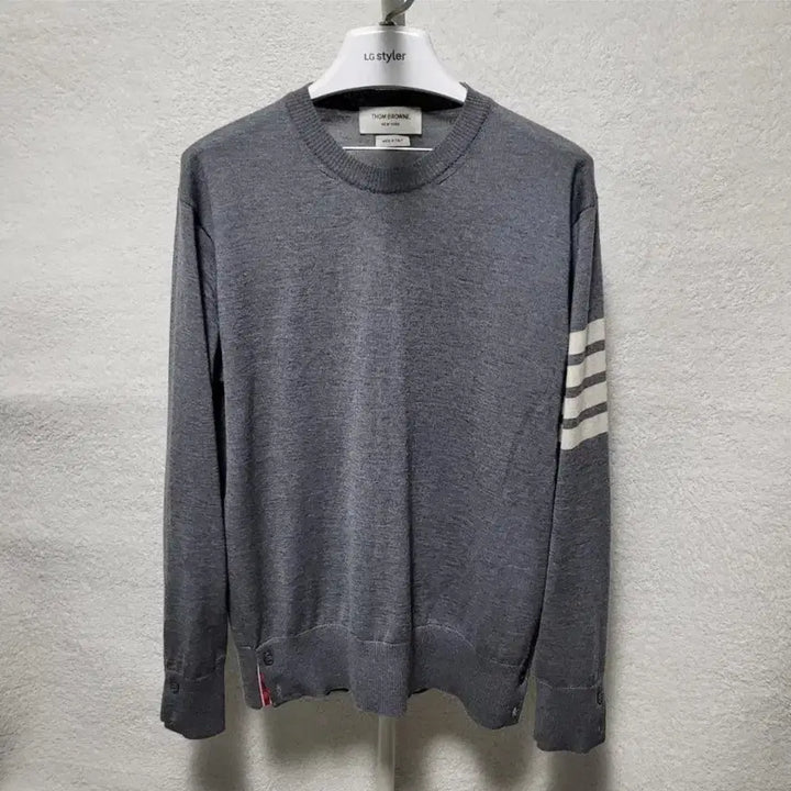 [BUNJANG] Thom Browne Merino Wool Knit Sweater / [정품] 3 / 톰브라운 사선완장 메리노 울 니트