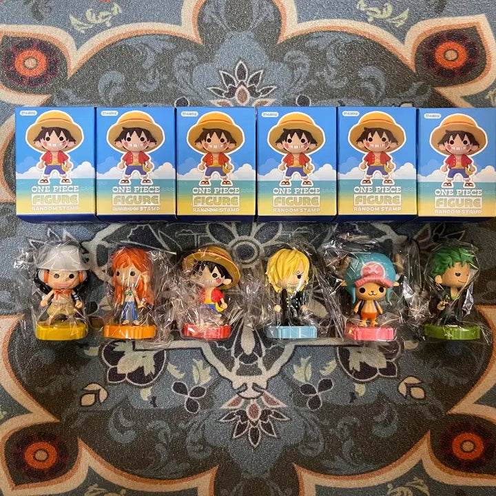 [BUNJANG] One Piece Stamp Figure Full Set / 원피스_피규어 스탬프 풀세트 확정 새상품