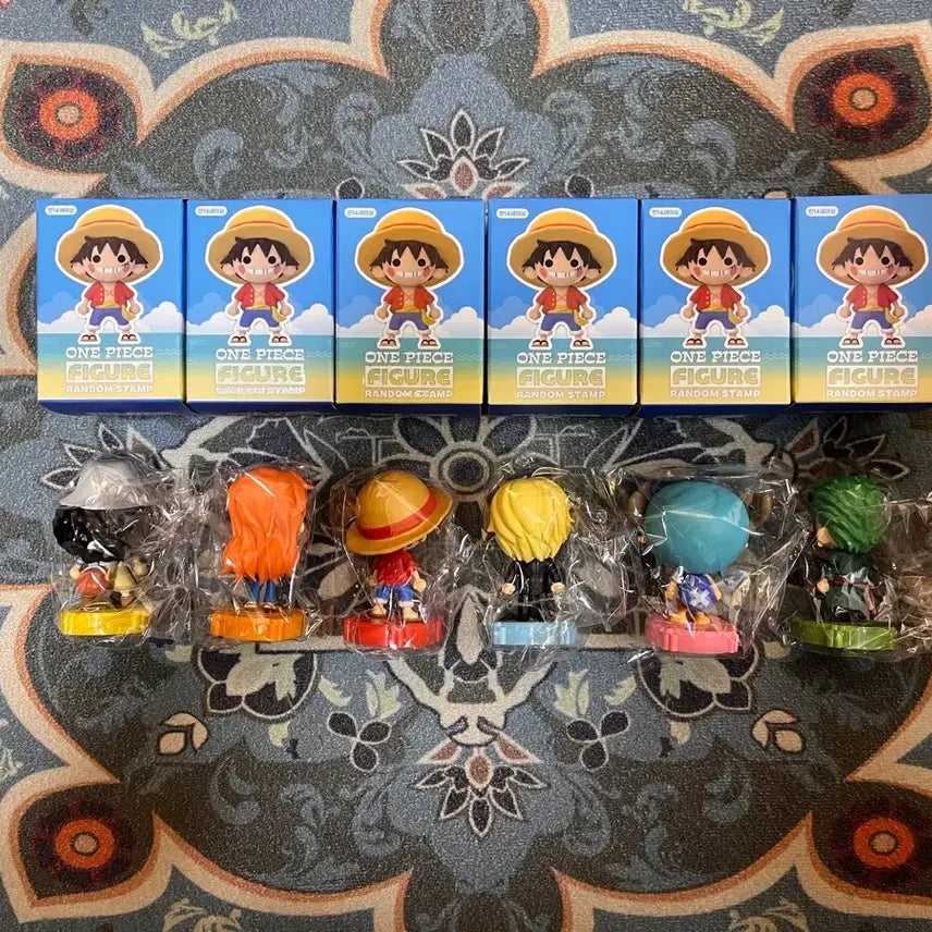 [BUNJANG] One Piece Stamp Figure Full Set / 원피스_피규어 스탬프 풀세트 확정 새상품