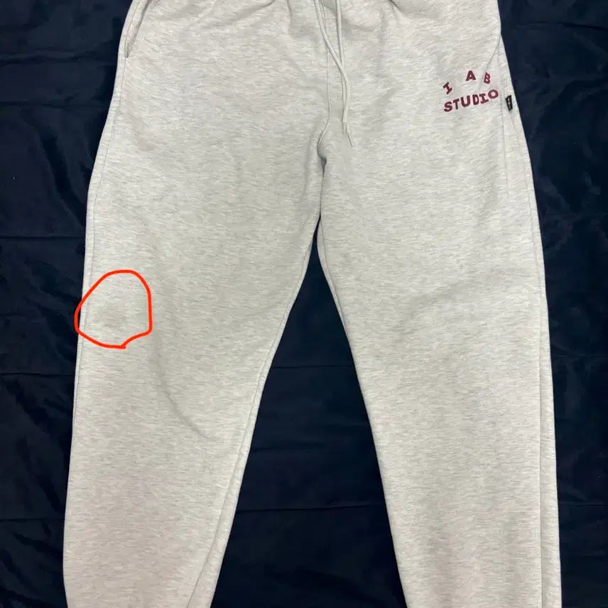 [BUNJANG] IAB Studio Burgundy Hoodie &amp; Pants / 아이앱 버건디 후드티, 팬츠