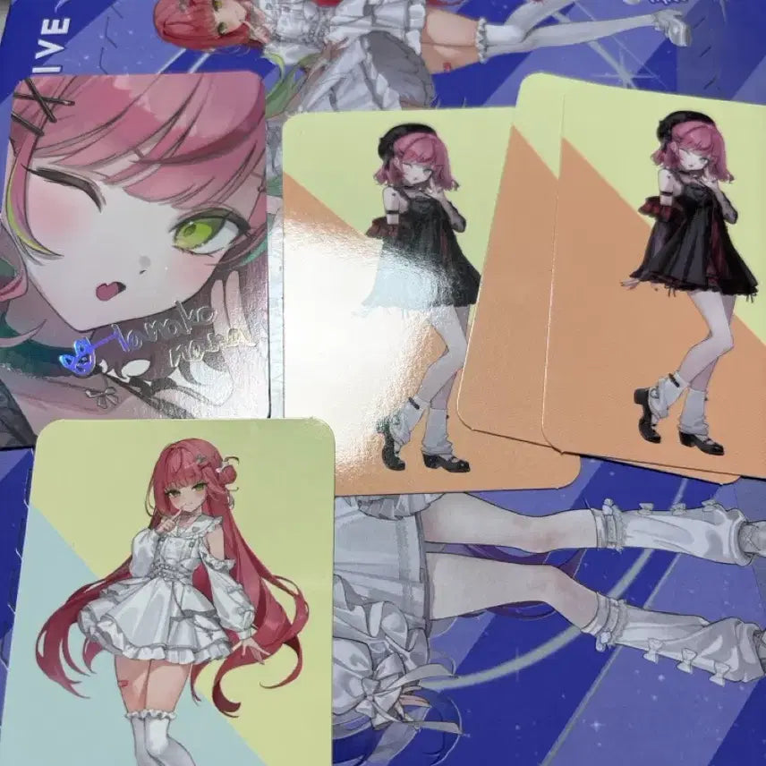 [BUNJANG] Stellive Choco Heim Nana Signed Photocard / 스텔라이브 초코 하임 나나 스페셜 싸인 포카