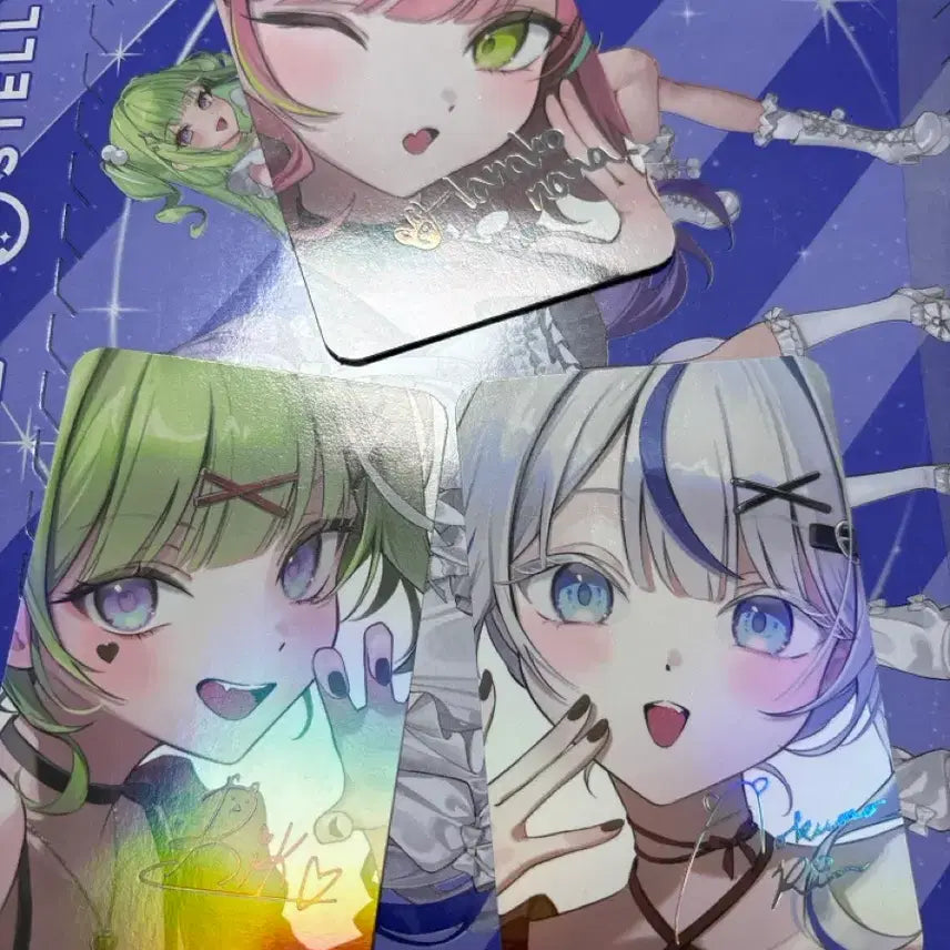 [BUNJANG] Stellive Choco Heim Nana Signed Photocard / 스텔라이브 초코 하임 나나 스페셜 싸인 포카