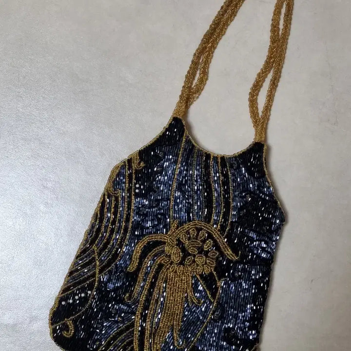 [BUNJANG] Handmade Beaded Dot Bag / 비즈 핸드메이드 도트백