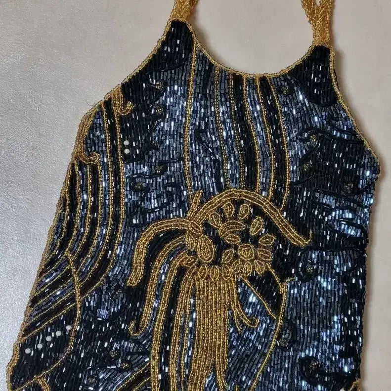 [BUNJANG] Handmade Beaded Dot Bag / 비즈 핸드메이드 도트백