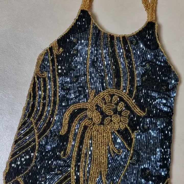 [BUNJANG] Handmade Beaded Dot Bag / 비즈 핸드메이드 도트백