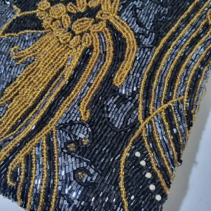 [BUNJANG] Handmade Beaded Dot Bag / 비즈 핸드메이드 도트백