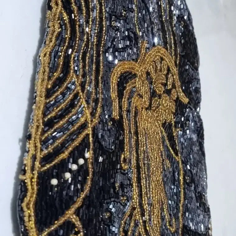 [BUNJANG] Handmade Beaded Dot Bag / 비즈 핸드메이드 도트백