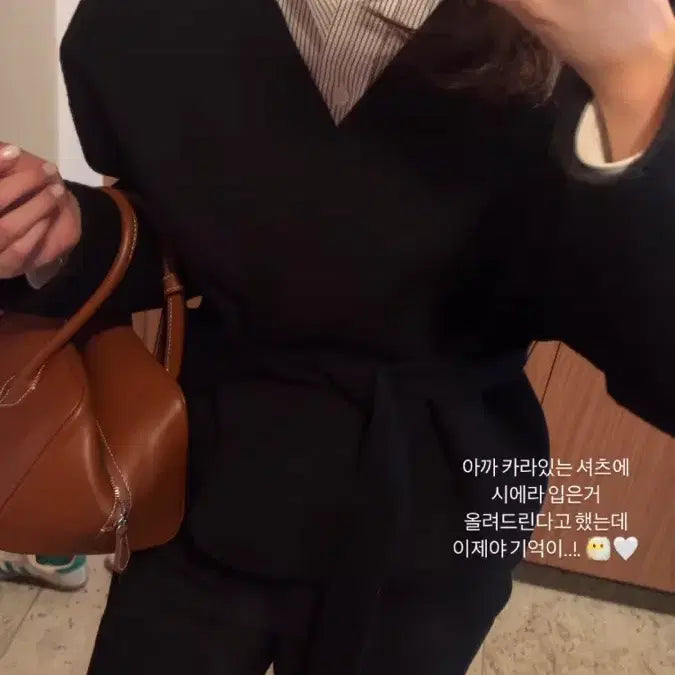 [BUNJANG] Sie Sierra Half Coat - Black / 시에 sie 시에라 하프코트 블랙