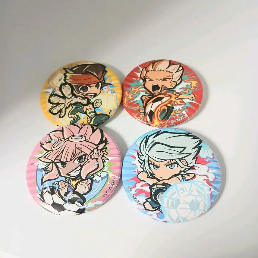 [BUNJANG] Inazuma Eleven Thunder Eleven Can Badge Bundle Set / 이나즈마 일레븐 썬더일레븐 이나이레 캔뱃지 일괄