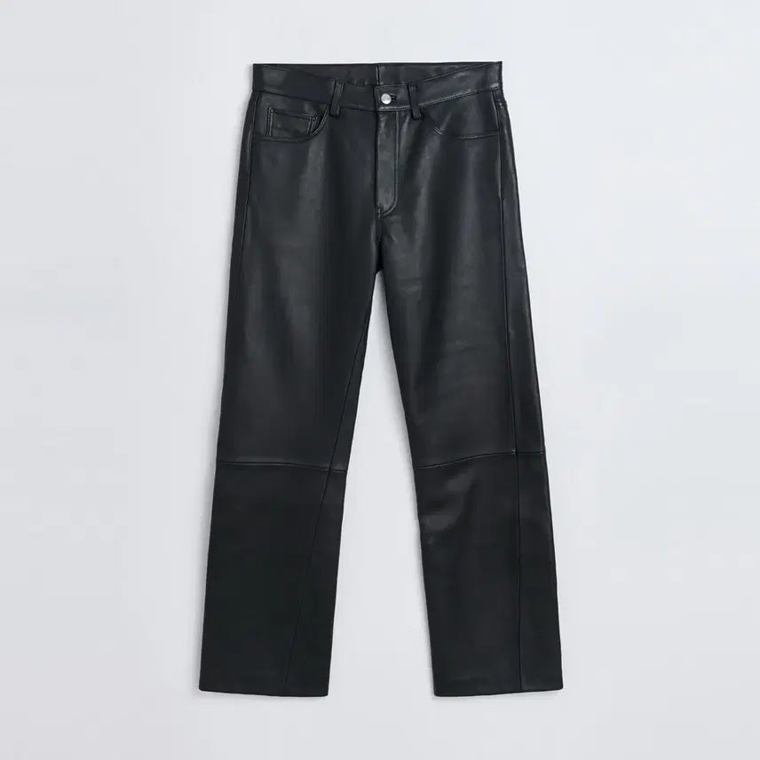 [BUNJANG] Sunflower Twist Leather Pants / 선플라워 트위스트 레더팬츠