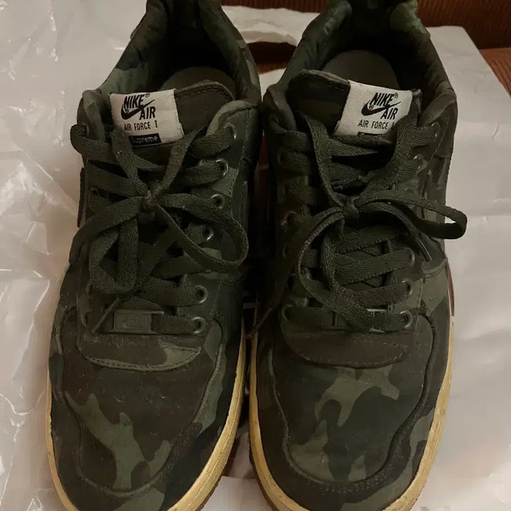[BUNJANG] Supreme Nike Air Force 1 Bundle Set / Supreme 에어포스원 슈프림 두개 일괄