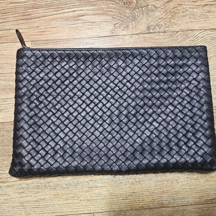 [BUNJANG] Bottega Veneta Black Weaving Clutch / 보테카베네타
