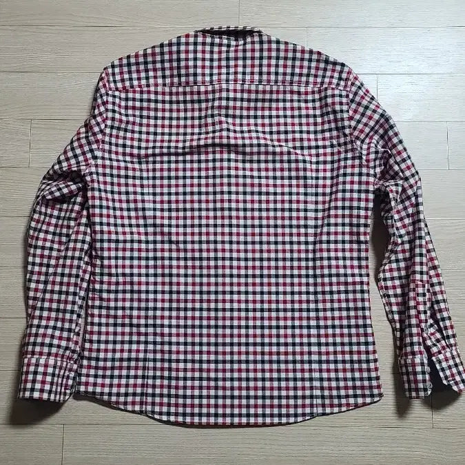 [BUNJANG] Basic House Slim Fit Oxford Check Shirt / 베이직하우스 체크셔츠 옥스퍼드셔츠 슬림핏 105 100 103