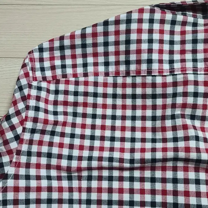 [BUNJANG] Basic House Slim Fit Oxford Check Shirt / 베이직하우스 체크셔츠 옥스퍼드셔츠 슬림핏 105 100 103