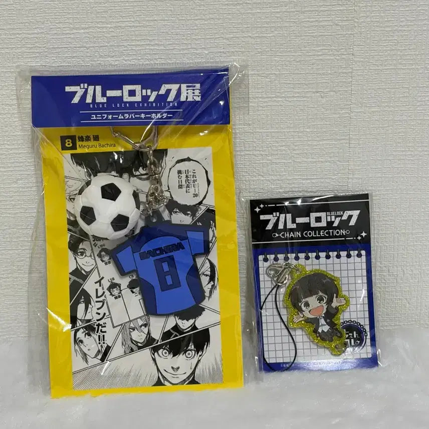 [BUNJANG] Blue Lock Bachira Meguru Keyring Bundle Set / [미개봉&일괄]블루록 바치라 키링&캔버스 보드